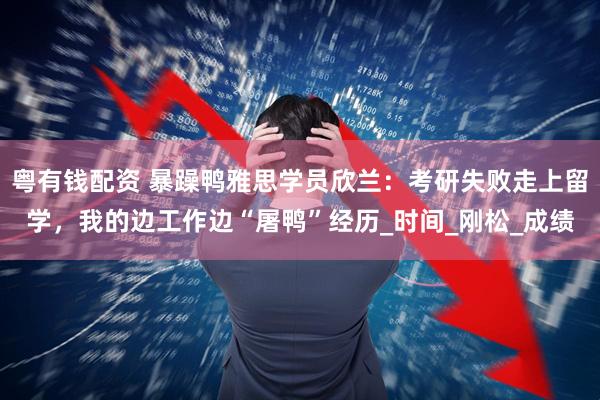 粤有钱配资 暴躁鸭雅思学员欣兰：考研失败走上留学，我的边工作边“屠鸭”经历_时间_刚松_成绩