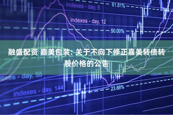 融盛配资 嘉美包装: 关于不向下修正嘉美转债转股价格的公告